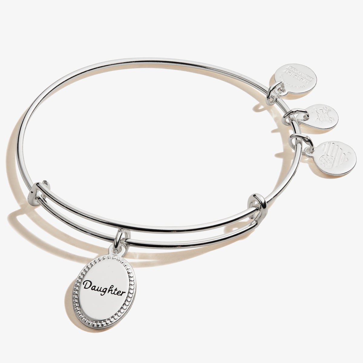 Daughter, 'Most Precious Gift' Charm Bangle Bracelet – ALEX AND ANI