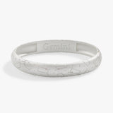 Gemini Zodiac Hinge Bangle