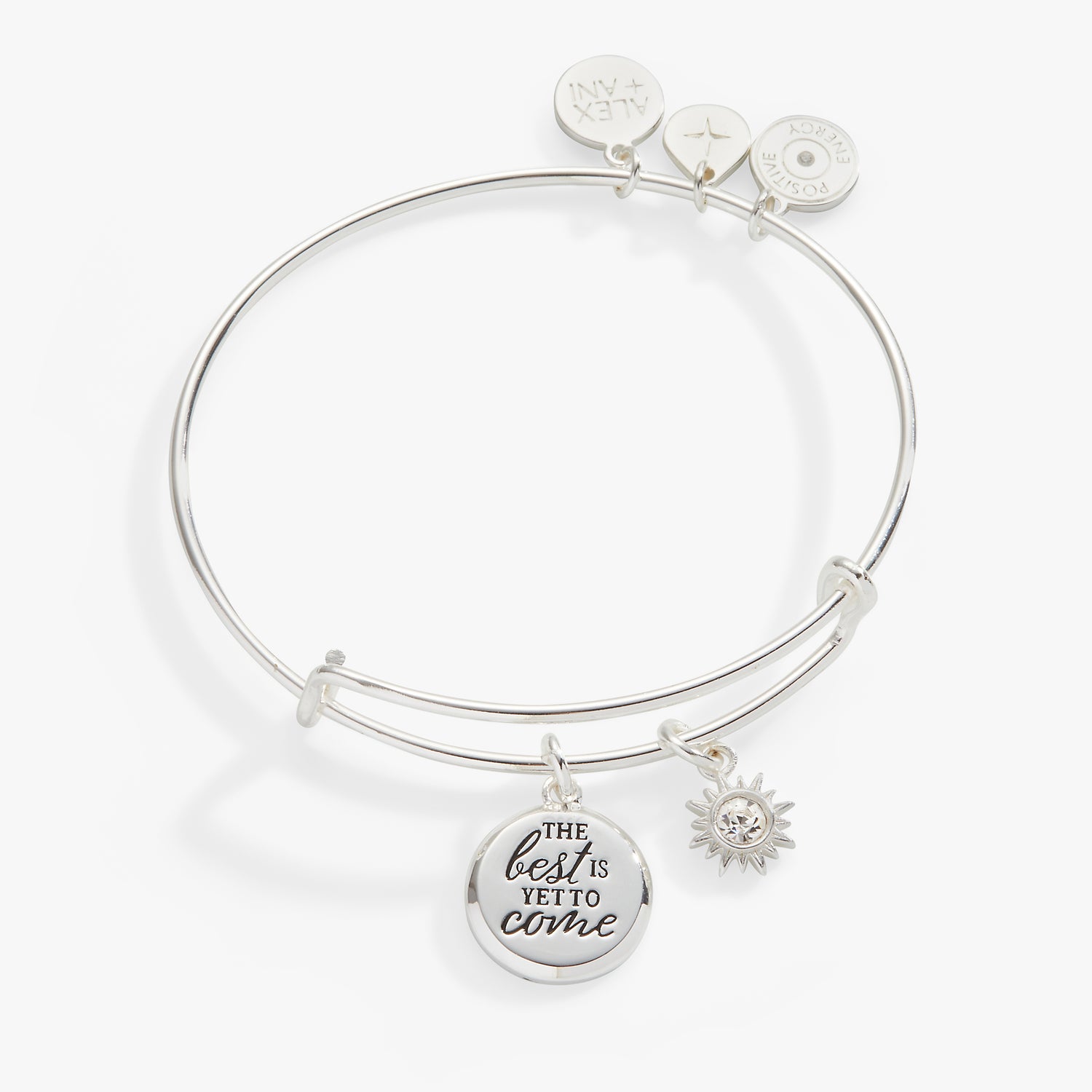 The Best Is Yet To Come' Duo Charm Bangle – ALEX AND ANI
