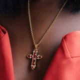 Cross Statement Necklace