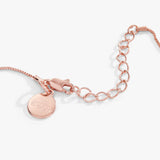 Circle Charm + Rose Quartz Bead Necklace