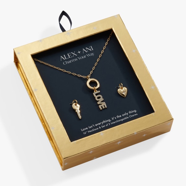 Love Interchangeable Charm Necklace – Alex and Ani