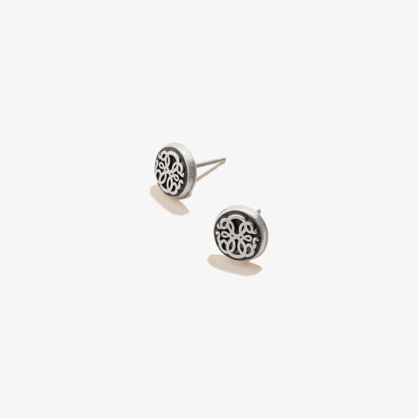 Sterling Silver 3 Connected Circle Earrings