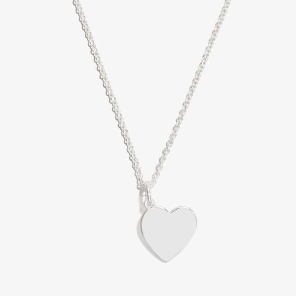 Heart Charm Necklace, 21
