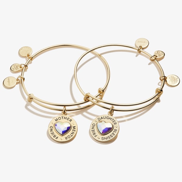 Mother Daughter Charm Bangles, Set of 2 - Alex and Ani