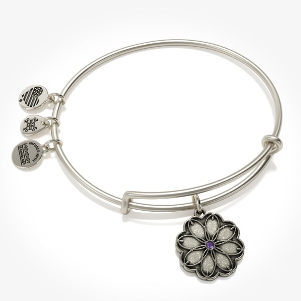 Healing Love Flower Charm Bracelet | Alex and Ani